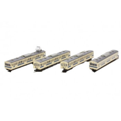 トイテック 103系 瀬戸内色 低運転台タイプ 4両セット T022-14