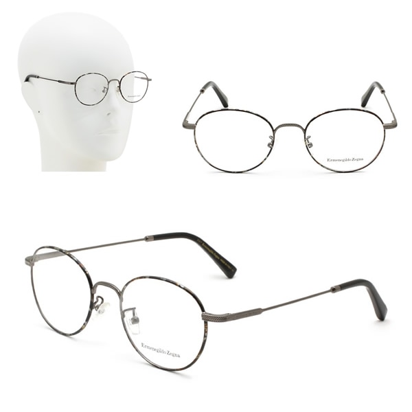フレームのみ EZ5084-D/V 020 51 メガネ 眼鏡 アジアンフィット デミブラックブラウン
