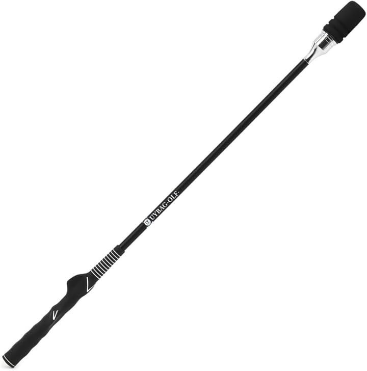 A級ティーチングプロも推薦 ゴルフ スイング 練習器具 素振り すぶり棒 スイングトレーナー(ブラック)