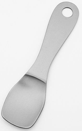 日本製 Japan セキカワ アルミ製　アイスクリームスプーン　無地　シルバー [xまとめ買い20]