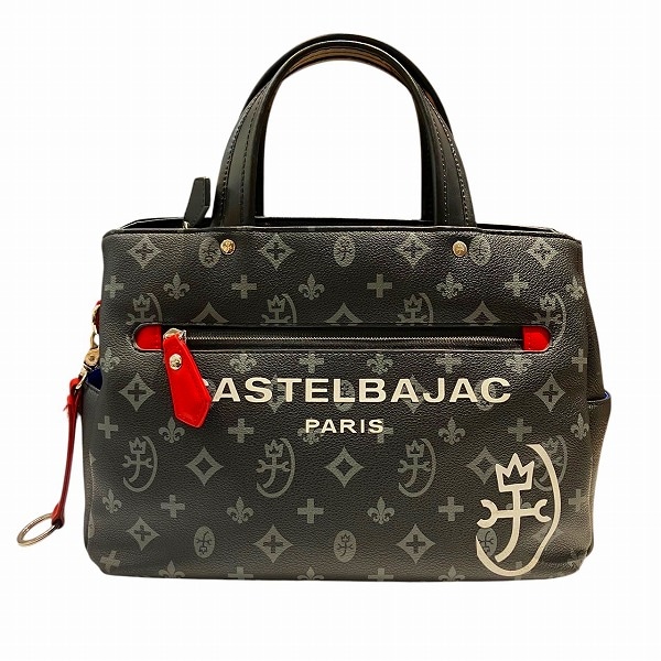 カステルバジャック サシャ ドライビングトートバッグ ハンドバッグ メンズ 美品 【中古】