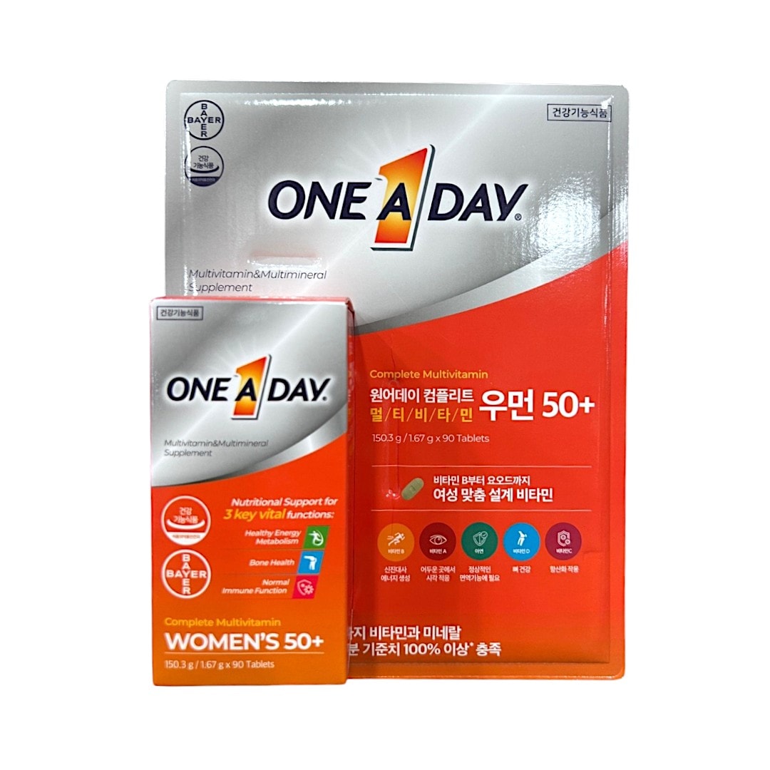 BAYER ワンアデー コンプリート マルチビタミンウォーメン50+ 1.67g x 90錠 tt