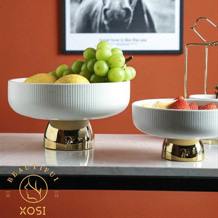 食器 キッチン雑貨 カトラリー お皿 プレート ギフト プレゼント ラウンド 丸皿 スタンド付き スイーツスタンド 深皿 無地 アフタヌーンティー 高級感/[aic45]