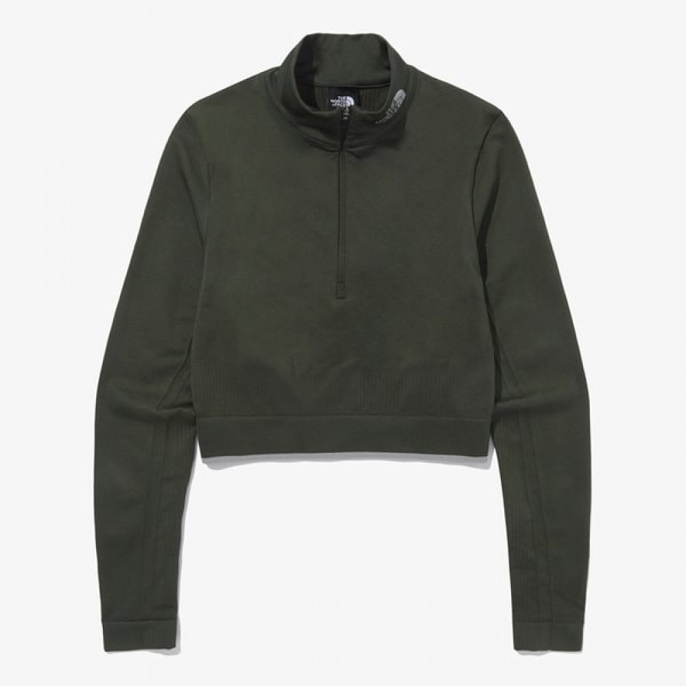 ノースフェイス レディース モーション ハーフジップ NU9LQ30B