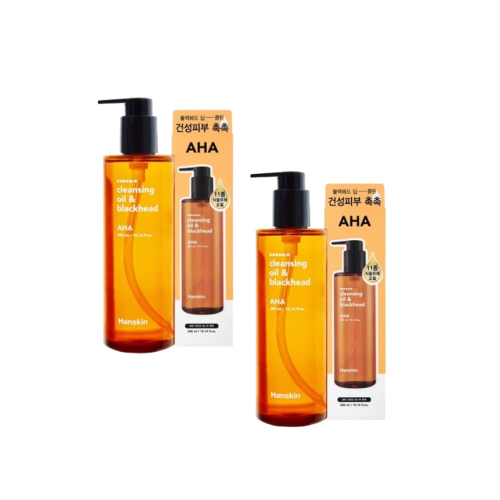 クレンジングオイル·アンド·ブラックヘッドAHA 300ml 2個