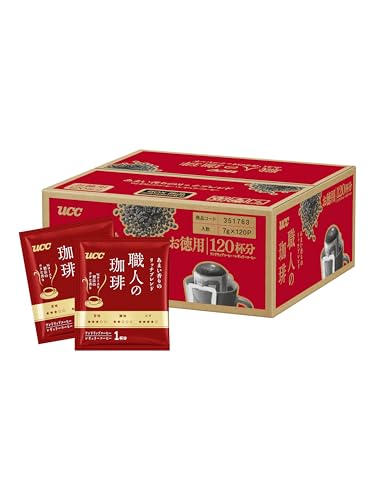 【Amazon.co.jp限定】UCC 職人の珈琲 ドリップコーヒー あまい香りのリッチブレンド 120杯 5,020円