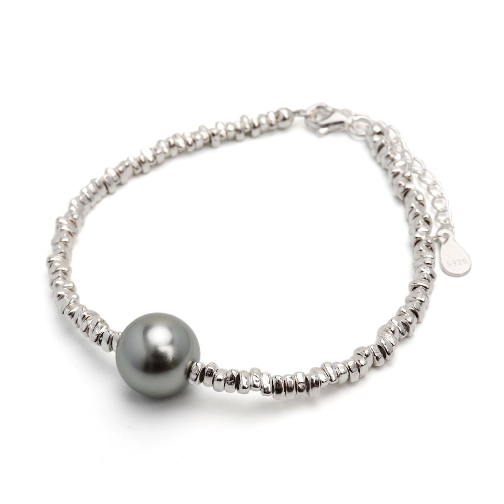 シルバー925 パールブレスレット [cb100]