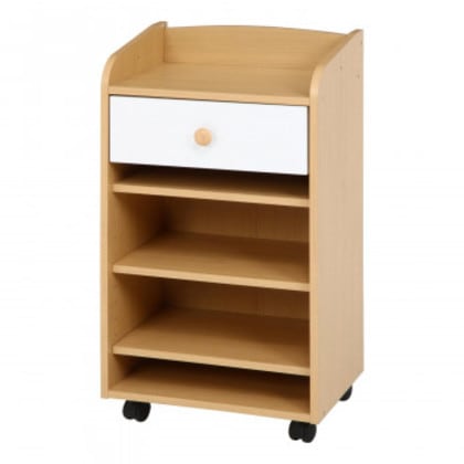 不二貿易 （C/D:97608） NORM ミニリビングラック WH×NA 6,045円