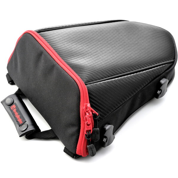 ヘンリービギンズ(Henly Begins) バイク用 シートバッグ 4L 日帰りサイズ カーボン調 レッド イージーリングベルト付属 DH-708 95735 6,812円