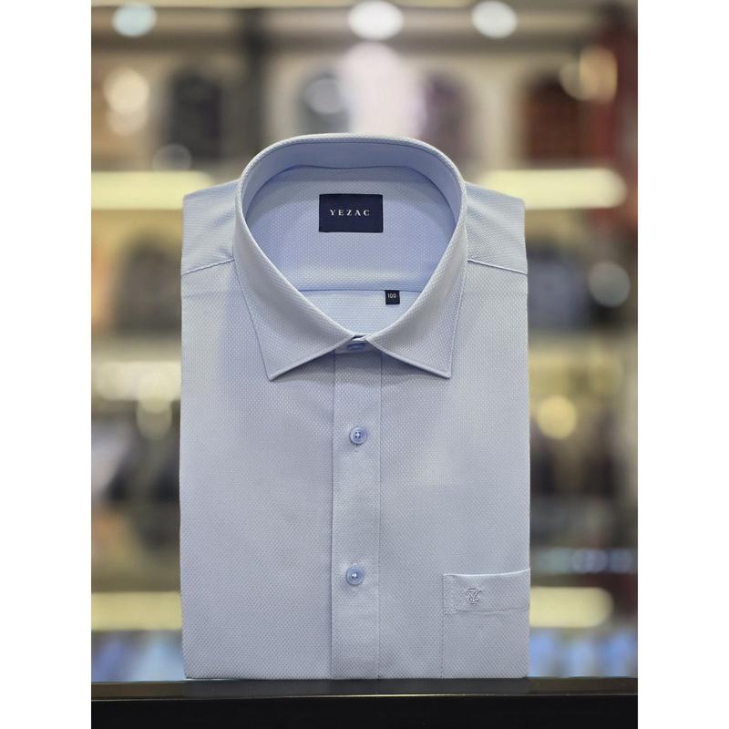 [] モダール混紡 一般フィット シャツ YJEFBR106BL [P003740324]