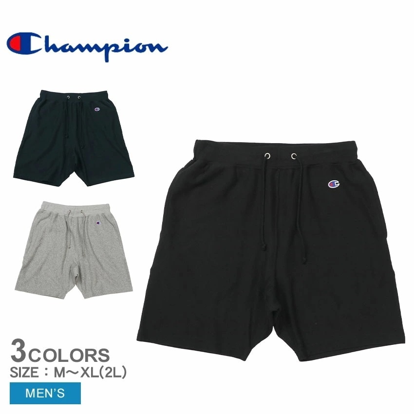 ハーフパンツ リバースウィーブ ショーツ メンズ 黒 C3-Z507 ボトムス ショート丈 ヘビーウェイト 10オンス 10oz ブランド シンプル カジュアル アメカジ スポーティ ロゴ