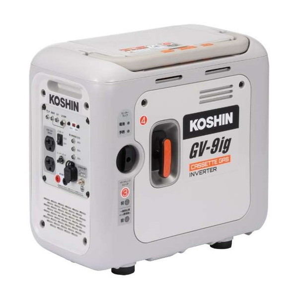 GV-9ig [カセットガス式インバーター発電機]
