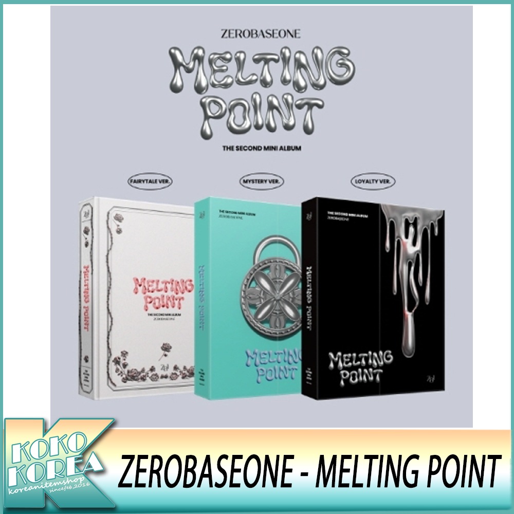 ３種セット ZEROBASEONE - MELTING POINT (2ND ミニアルバム) ZB1 ゼべワン