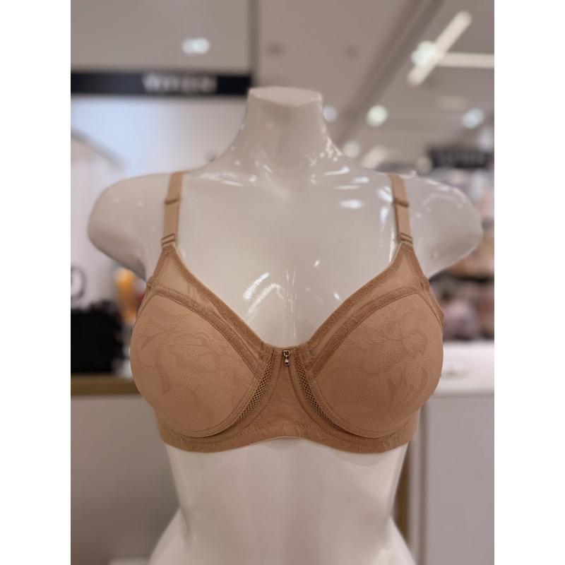 フルカップメッシュモールドブラジャー 大きいサイズ(BR6789QQ)