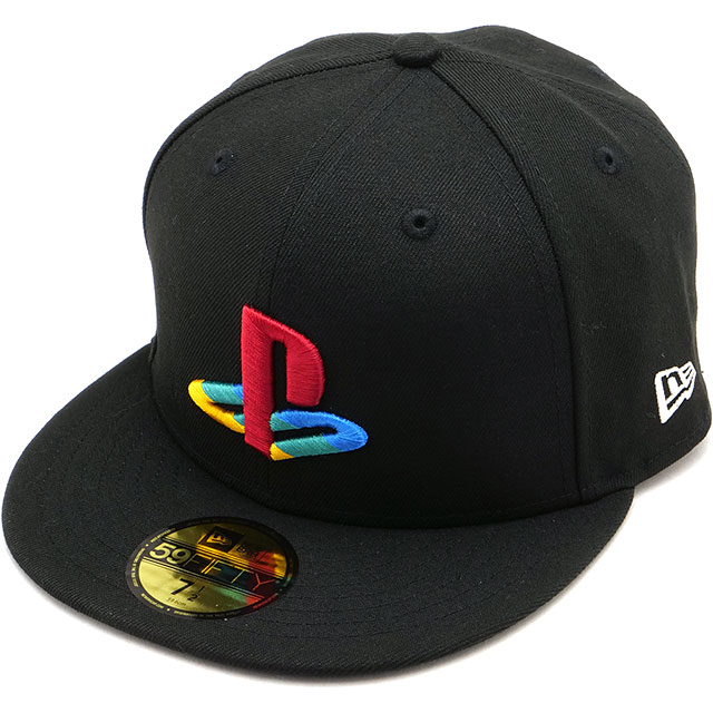 CAP 59FIFTY プレイステーション 4カラー [14693450] 5950 メンズ・レディース コラボ 帽子 ブラック 正規取扱店