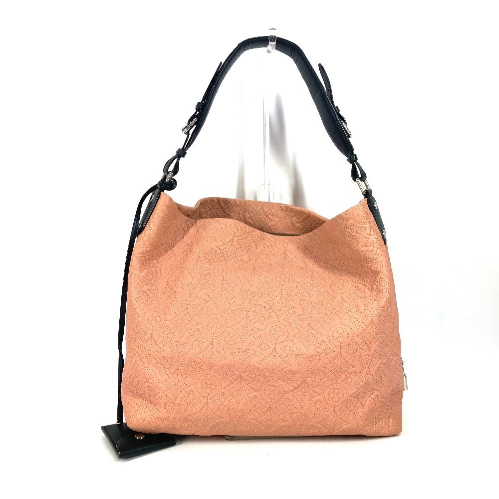 ショルダーバッグ M94289 ホーボーPM モノグラムアンティア トートバッグ カバン 肩掛け モノグラムアンティアレザー ローズ ピンク