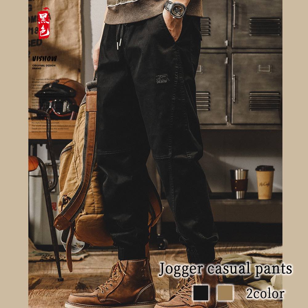 ワークパンツ メンズ ジョガーカジュアルパンツ ミリタリー 春 おすすめ オフィス ブランド ジョガーパンツ 夏 ゆったり デニム パンツ テーパード ストレッチ レッド 黒 冬 ペインターパンツ 大