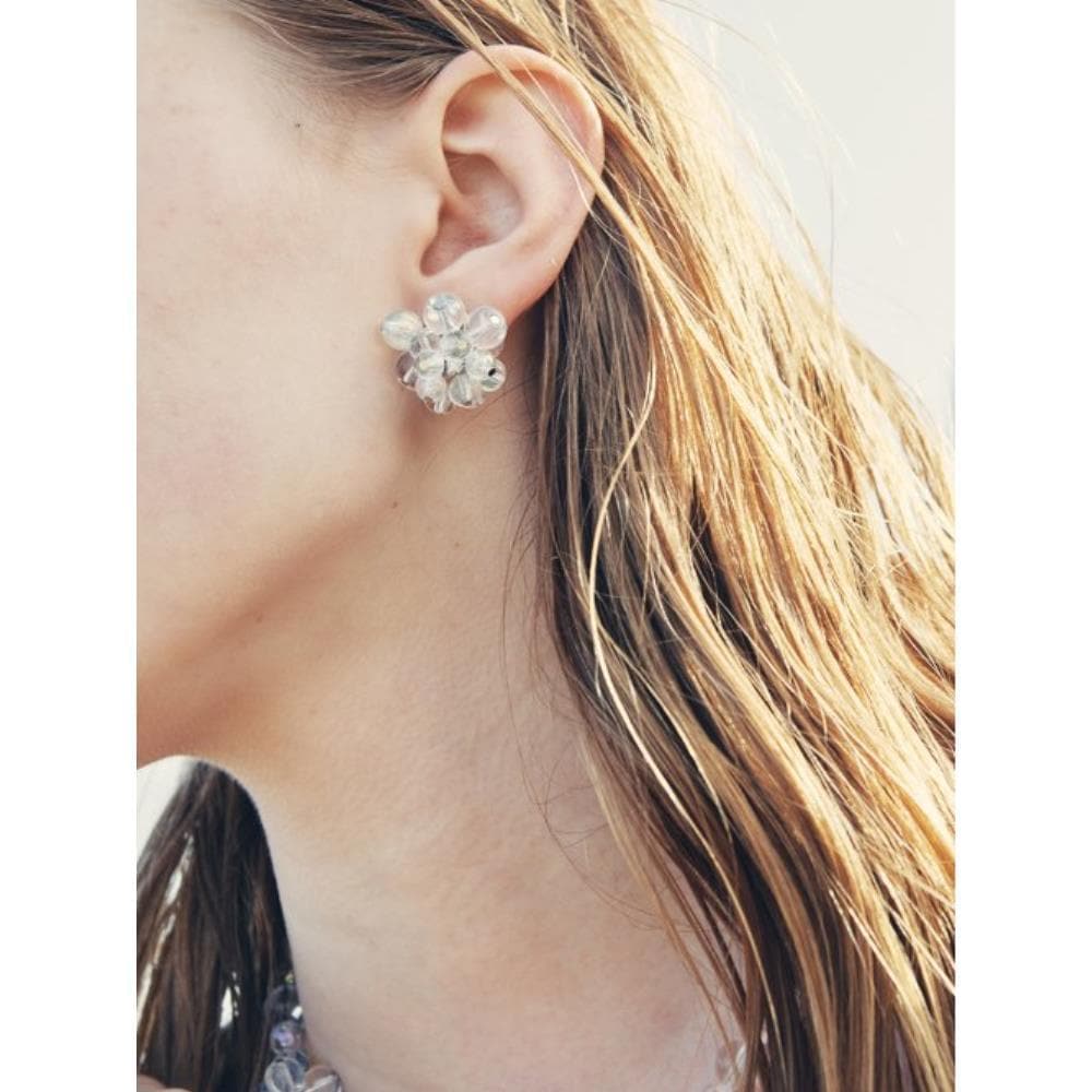 VINTAGE HOLLYWOOD Clear Bubble Earrings VH2336EA012B