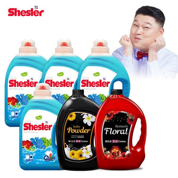 カンホドンのシースラー洗剤SET（洗剤4個+パウダー1個+フローラル1個）