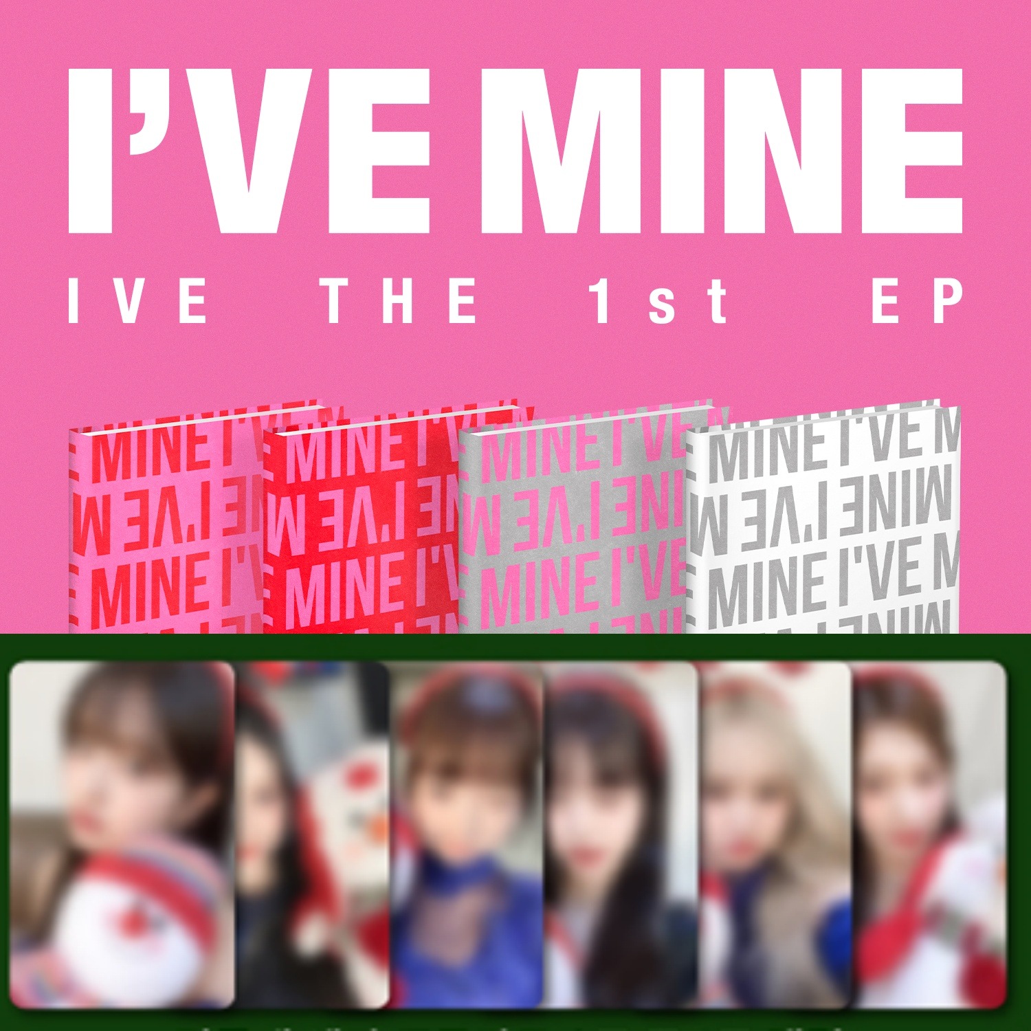 [SOUNDWAVE 8回 特典 コンプ] IVE THE FIRST EP IVE MINE