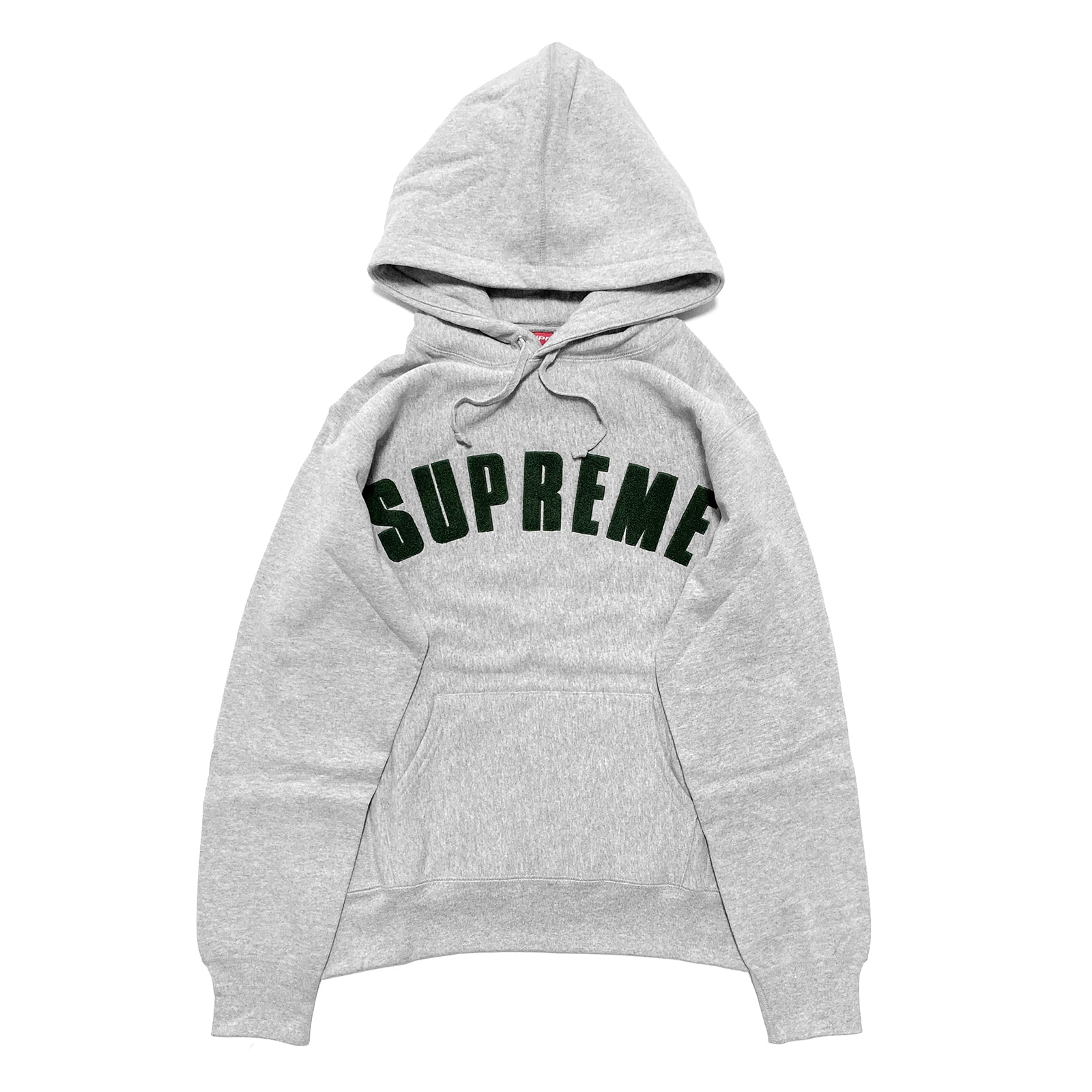 シェニールアーチロゴプルオーバーパーカー SS17SW40