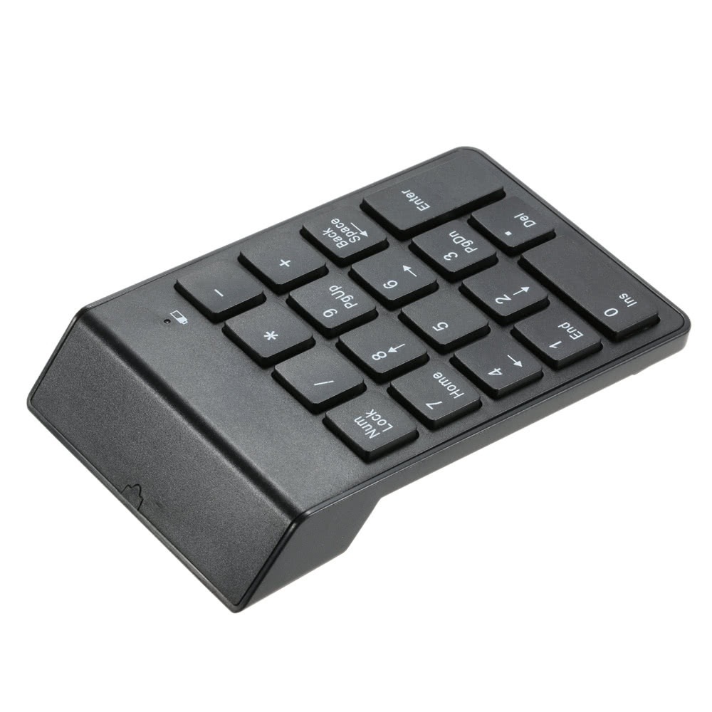 iMac / MacBookの/ MacBook Airの/プロ/ iPadのノートパソコンタブレットスマートフォン用のBluetooth 3.0テンキーワイヤレスナンバーパッド18キーミニデジタルキ
