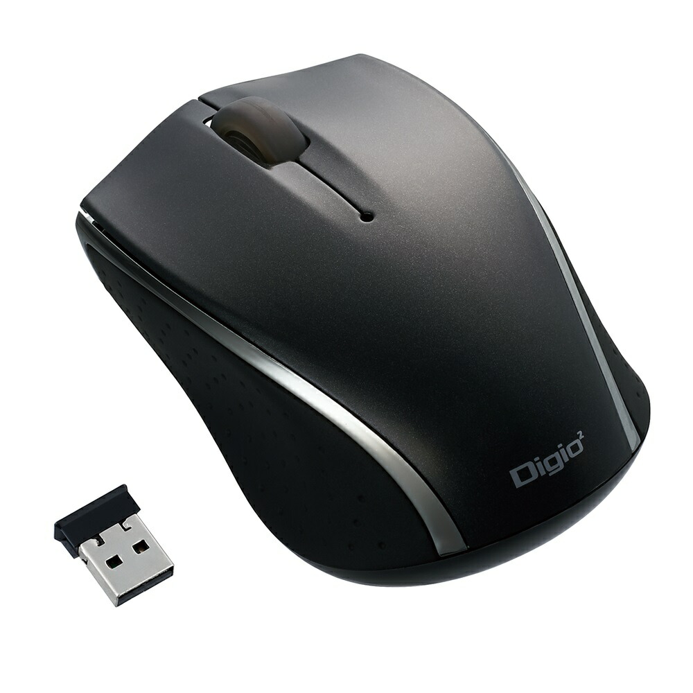 （まとめ買い）持ち運びラクラクな小型無線3ボタンBlueLEDマウス ブラック MUS-RKT160BK [x3]