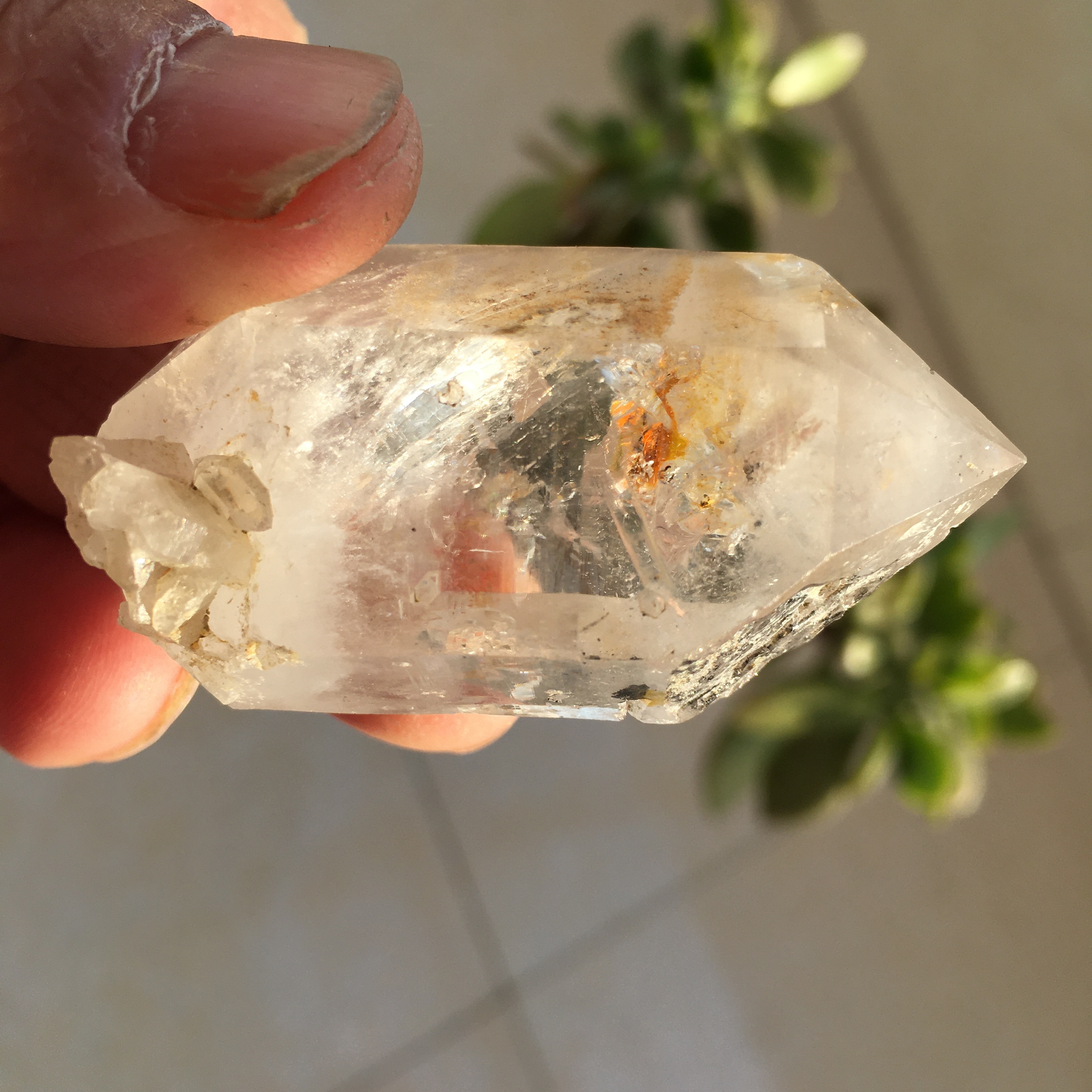 天然原石奇石，天然水晶 44g