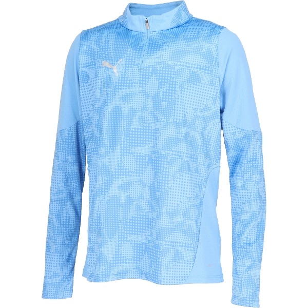 PUMA プーマ TEAMCUP TR 1／4 ジップトップ サッカー プラクティスシャツ 660216-18 長袖