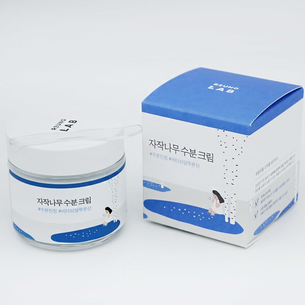 ラウンドラップ シラカバ 水分クリーム 80ml x 2個