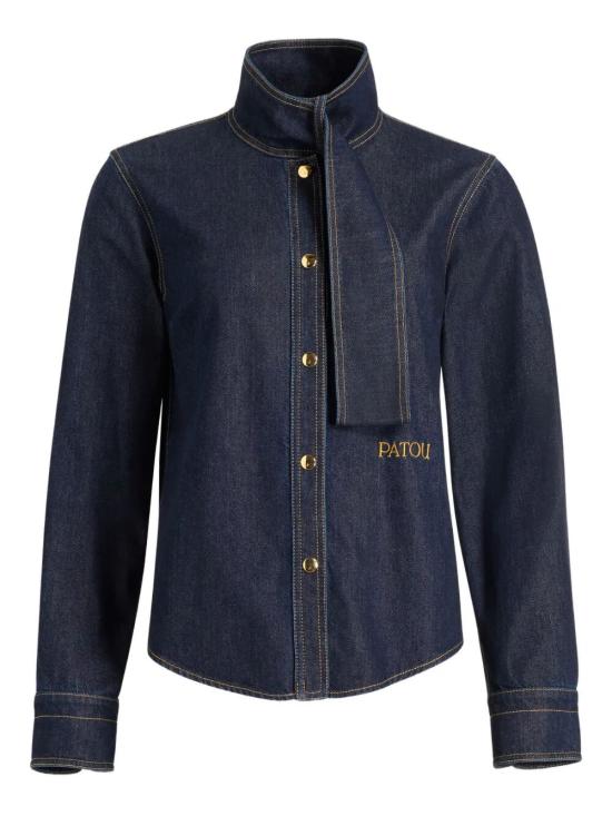 PATOU Women Shirts BL0450224 642B BLUE MOON RODEO