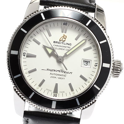 ブライトリング BREITLING A1732124/G717 スーパーオーシャン ヘリテージ42 デイト 自動巻き メンズ 箱・保証書付き_935888【中古】 202,800円