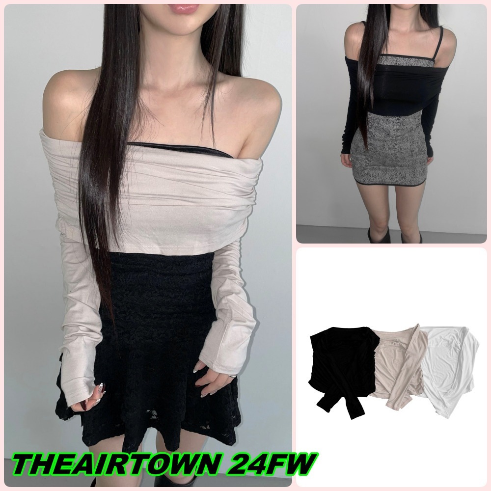 【THEAIRTOWN】sonyeo shirring bolero