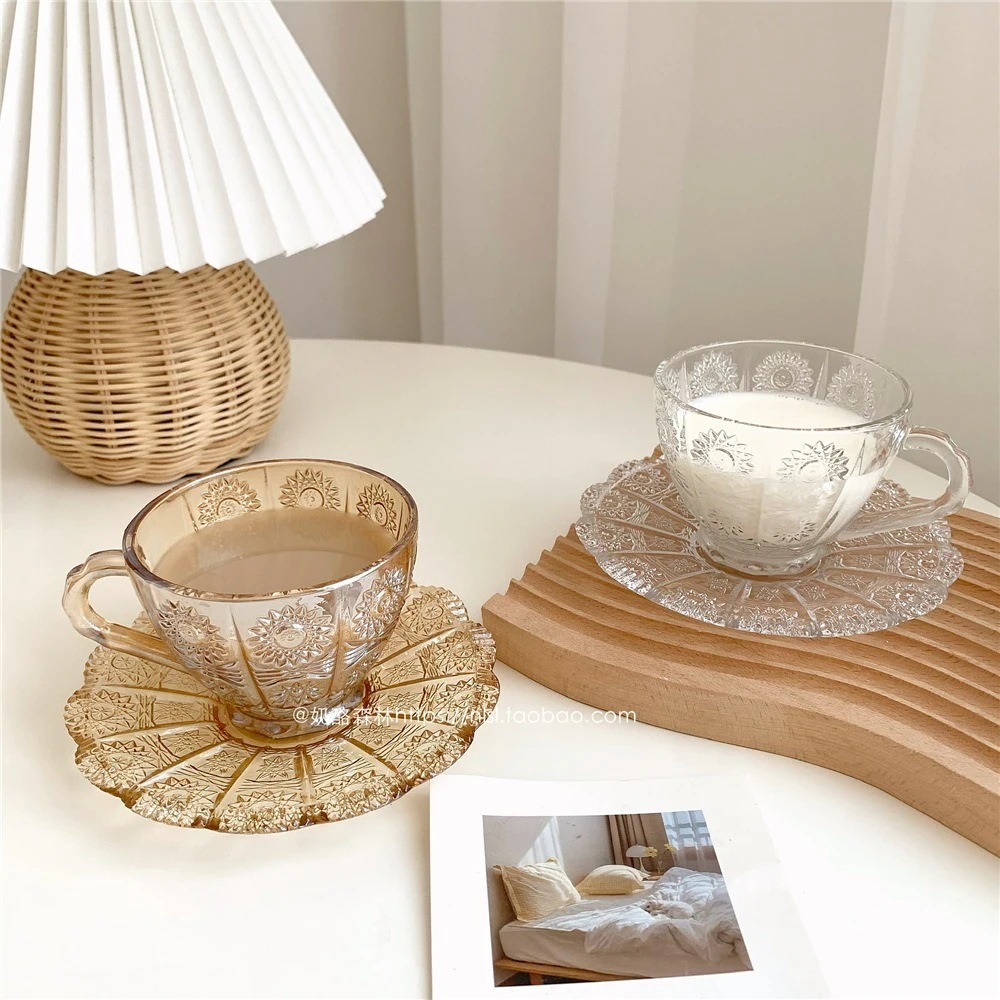 Qoo10] Ins風カフェレトロレリーフコーヒーカッ : 家具・インテリア