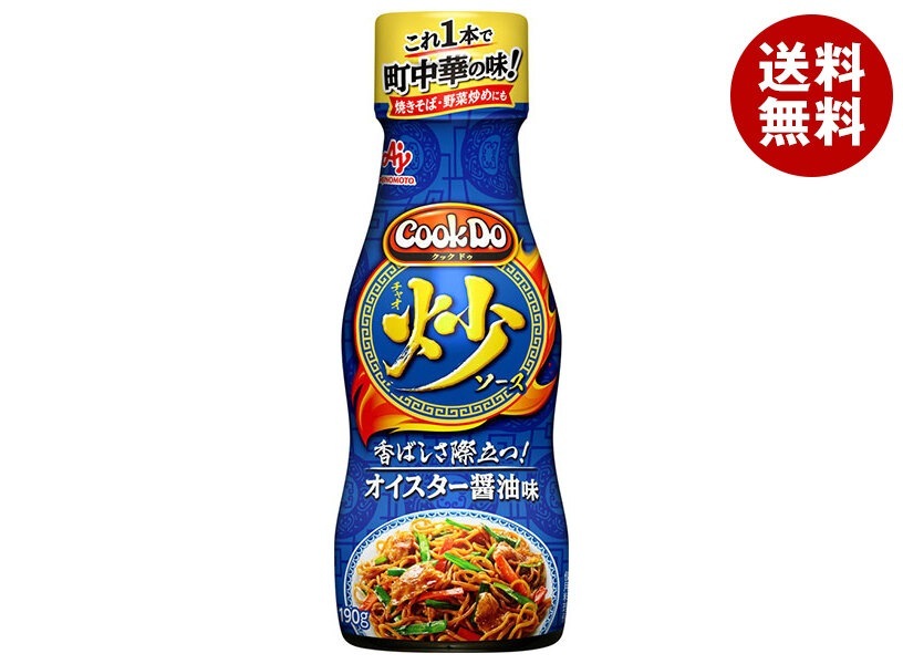 味の素 CookDo(クックドゥ)炒ソース オイスター醤油味 190g×12本入×(2ケース)