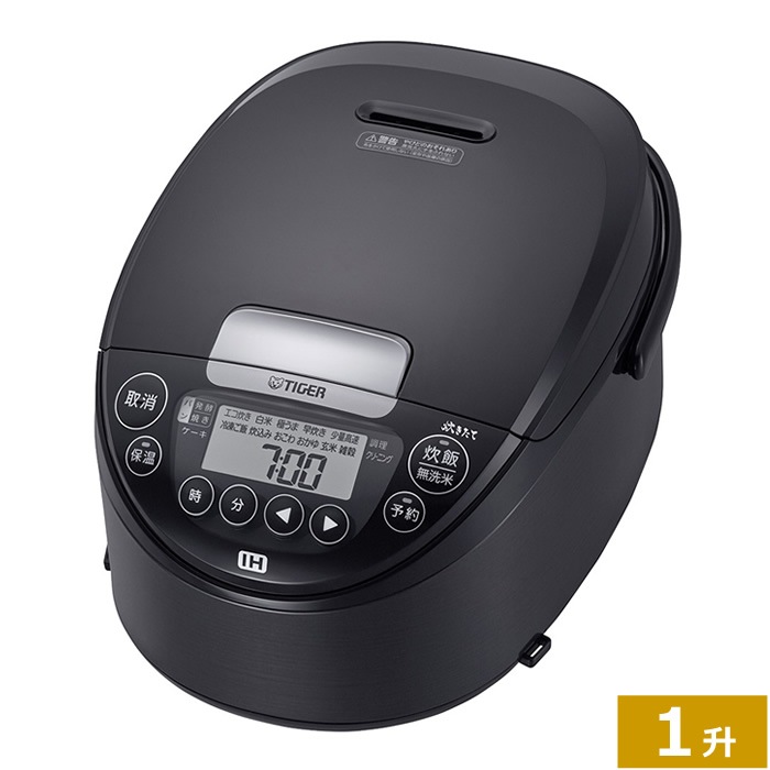 1升炊き IHジャー炊飯器 JPW-T180-KV モーブブラック