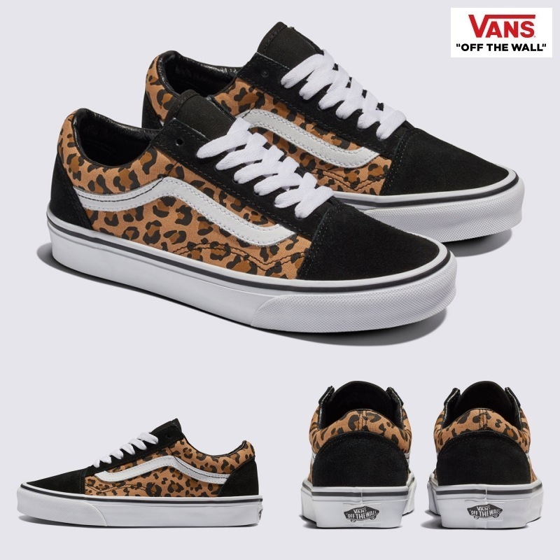 [VANS] バンズ オールドスクール レオパード / OLD SKOOL ANIMALIER BLACK