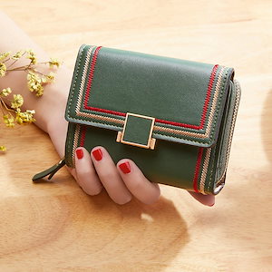 今だけ!財布 ミニ財布 折りたたみ財布 折り財布レディース 三つ折り財布 レディース財布 レザー コインケース 高級 ミニサイフ ミニウォレット 軽い 薄いwomen wallet