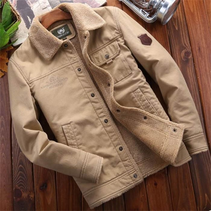 作業ジャケット メンズ 裏ボア 防寒ブルゾン カジュアル ミリタリージャケット アウトドア ジャンパー ストリート 大きい