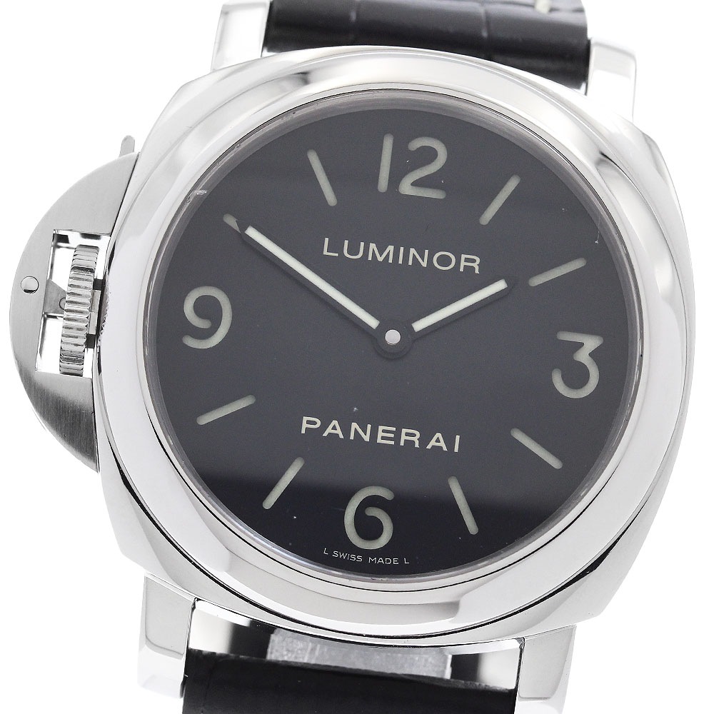 パネライ PANERAI PAM00219 ルミノール ベース レフトハンド 手巻き メンズ _906079【中古】