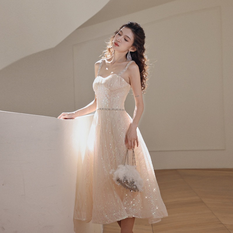 ドレス2025デイライトセブンスパンコールスーリングスカートドレスバースデーアダルトギフト小さなドレス 5,246円