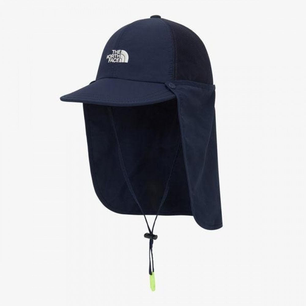 ノースフェイス子供用エコメッシュシールドキャップ NAV NE3CQ02S