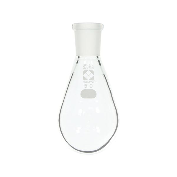 共通摺合なす形フラスコ 50mL (005370-1550)