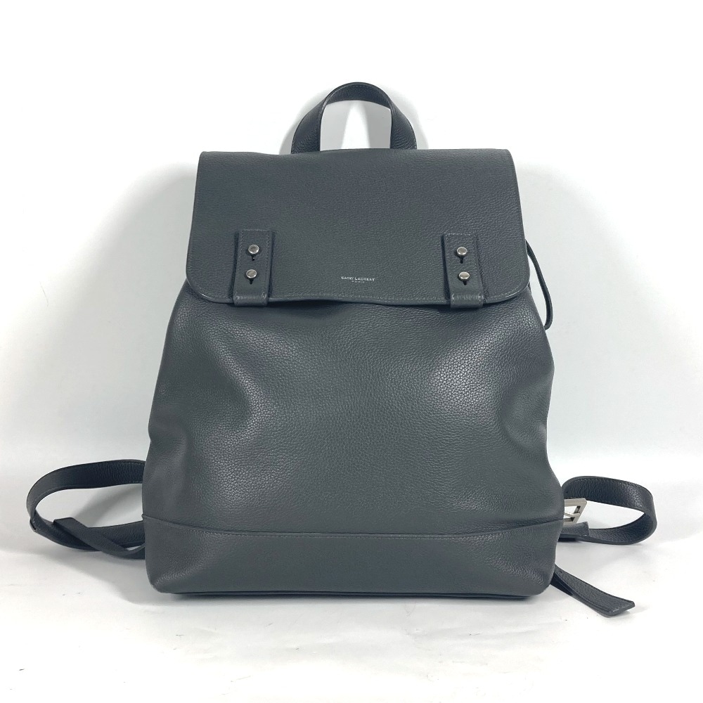 リュックサック 480585 サック ド ジュール バックパック カバン レザー グレー