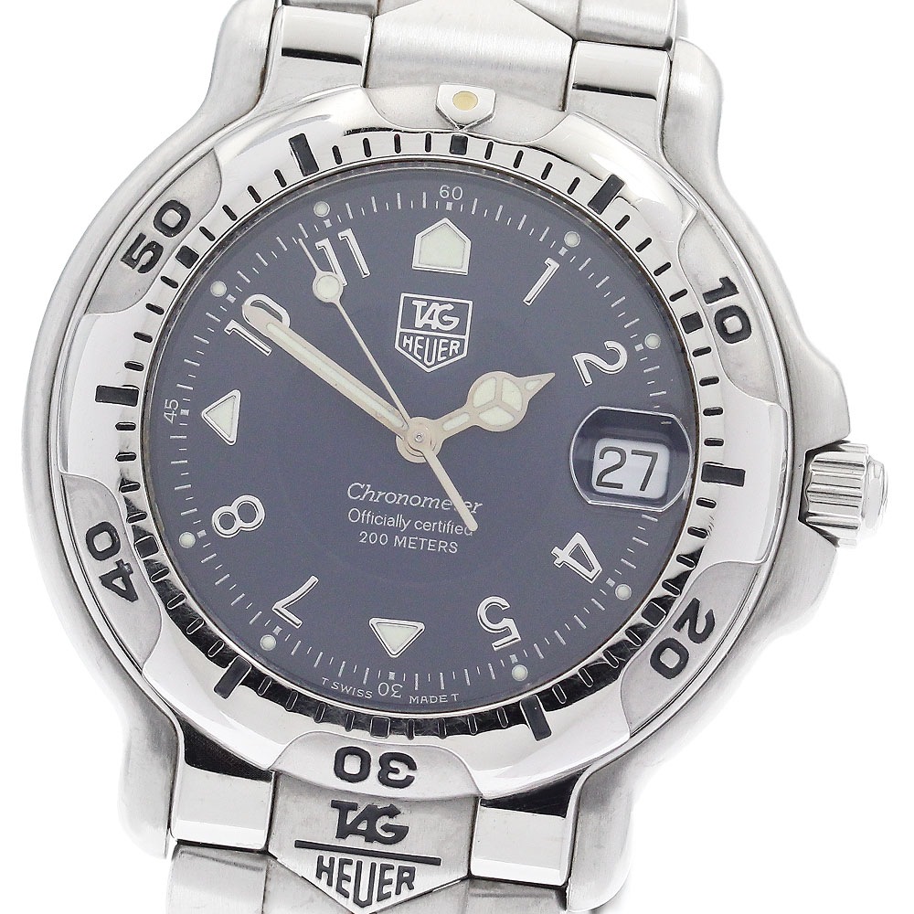 タグホイヤー TAG HEUER WH5113-K1 6000シリーズ デイト 自動巻き メンズ _962659【中古】