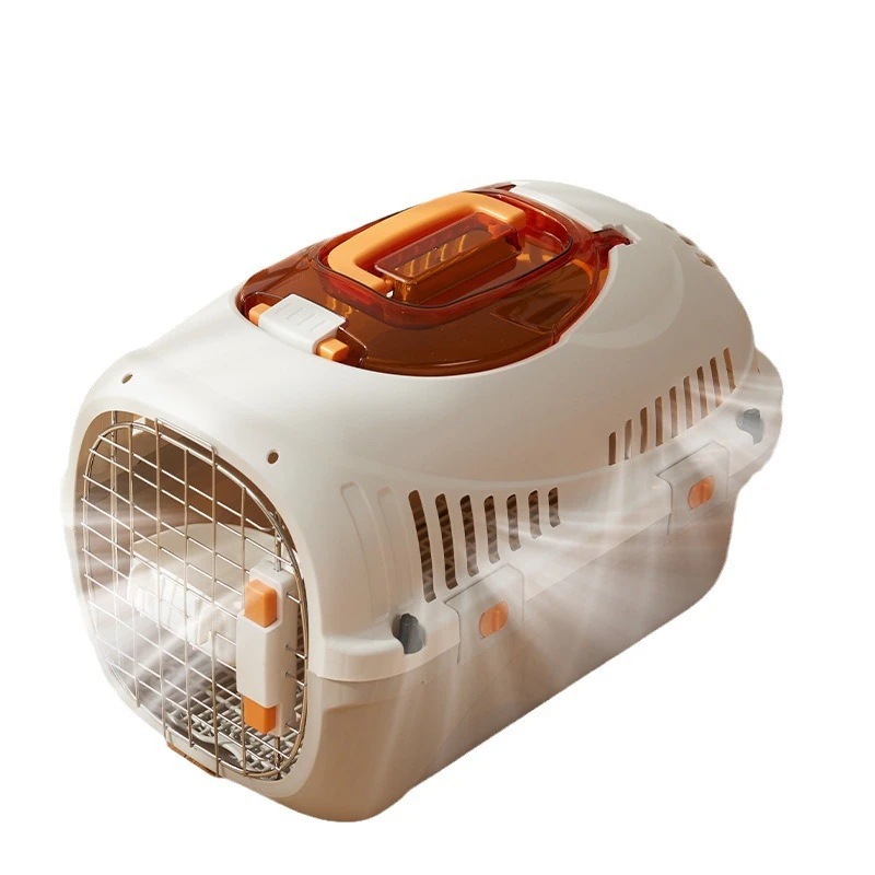ペット猫空気ボックス ポータブル携帯用猫ケージ 取り外し可能なクリーニング 猫と犬の出荷輸送ボックス
