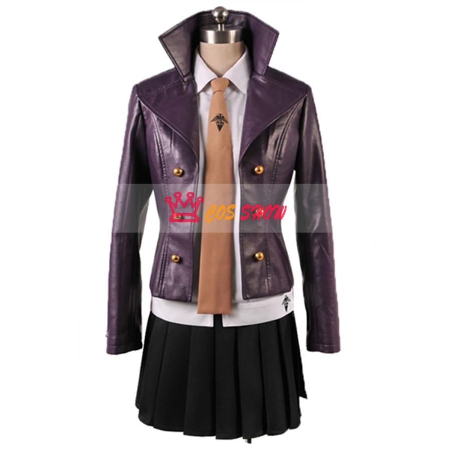 赤字販売!ダンガンロンパ 希望の学園と絶望の高校生 霧切響子 きりぎり きょうこ コスプレ衣装 合成皮 文化祭 ハロウイーン パーティー 変装 仮装
