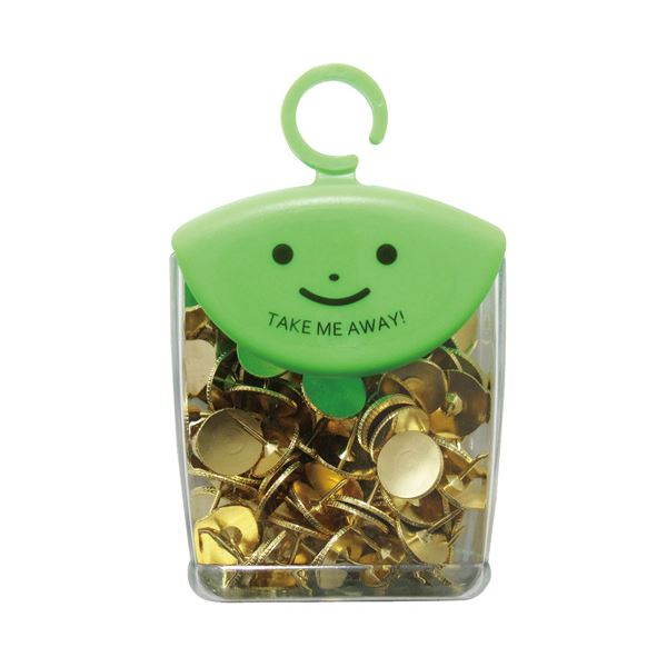 （まとめ）ミツヤ ツレテッテ ハイタック画鋲TM-1 1セット（500本）[x5]