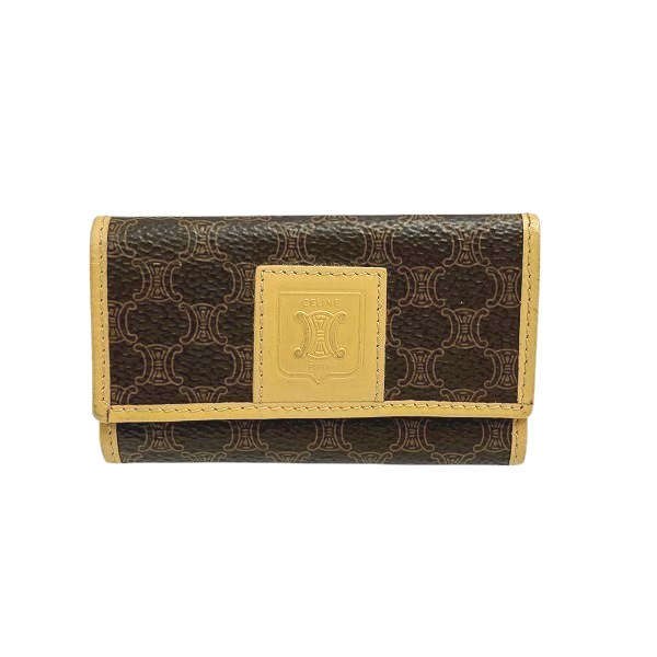 セリーヌ CELINE マダカム柄 ブランド小物 キーケース ユニセックス 【中古】