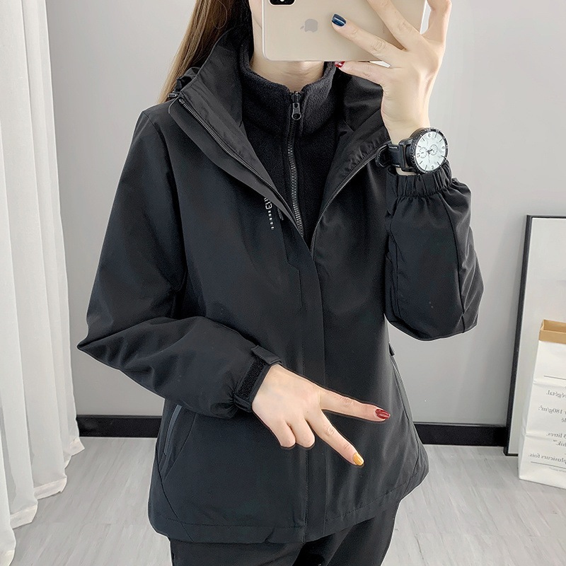 ジャケットルーズコート冬コートベルベット肥厚レディーストップスコートレディース秋アウター